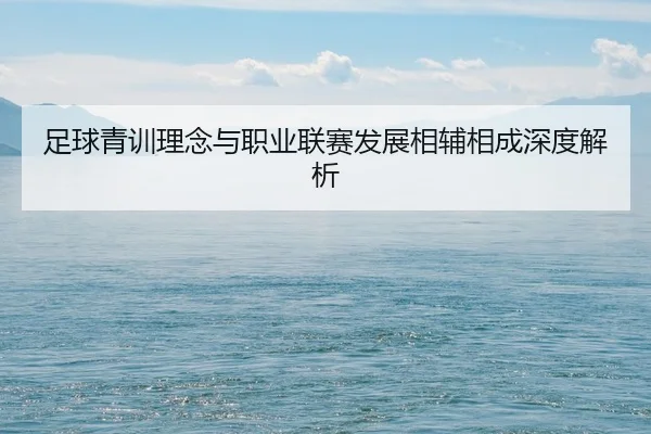 足球青训理念与职业联赛发展相辅相成深度解析